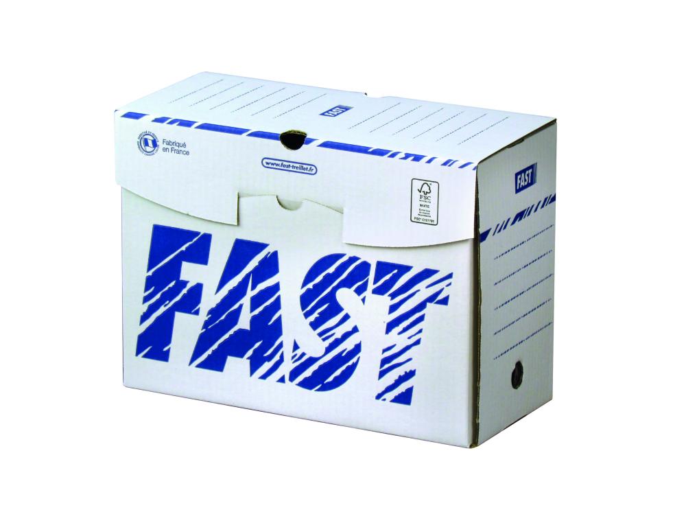 BTE ARCHIVES FAST BASIC D.15CMBOITE A ARCHIVES - FAST - DOS 15CM - LOT DE 25