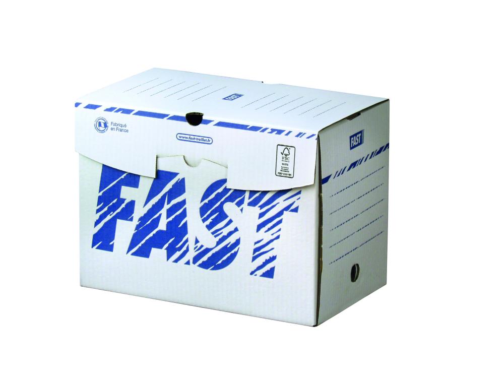 BTE ARCHIVES FAST BASIC D.20CMBOITE A ARCHIVES - FAST - DOS 20CM - LOT DE 25