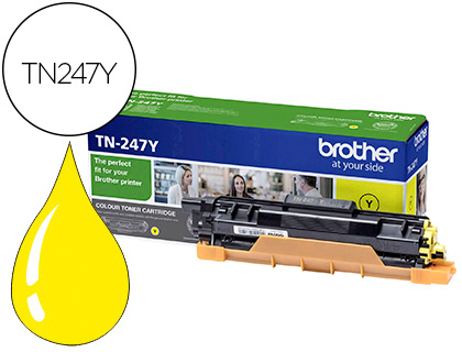 TONER BROTHER TN247Y DCP-L3510CDW/HL-L3270CDW/MFC-L3710CW JAUNE 2300 PAG