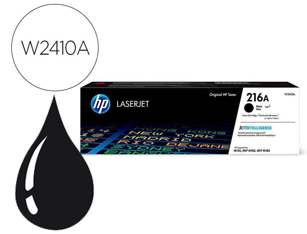 TONER LASER HP 216A COULEUR NOIR 1050 PAGES