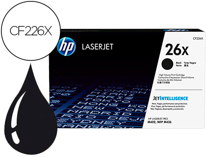 TONER LASER HP N.26X LASERJET PRO M402/MFP M426 COULEUR NOIR 9000P