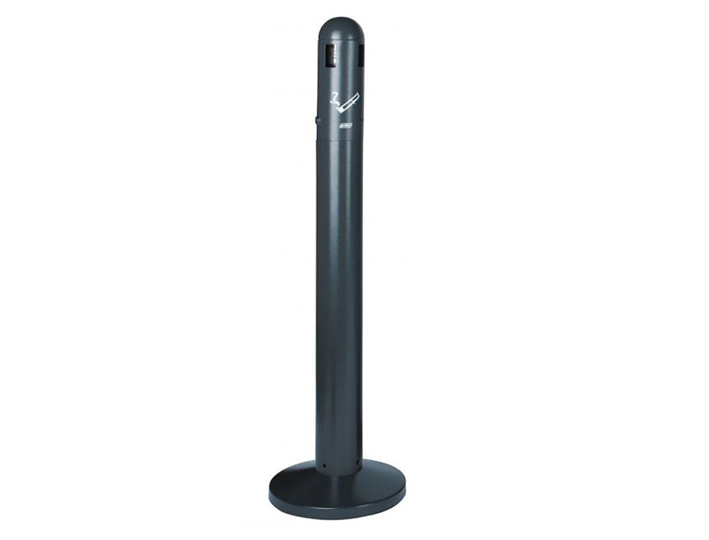 CENDRIER COLDIS DOME SUR PIED AVEC RESERVOIR 3L COLORIS     ANTHRACITE