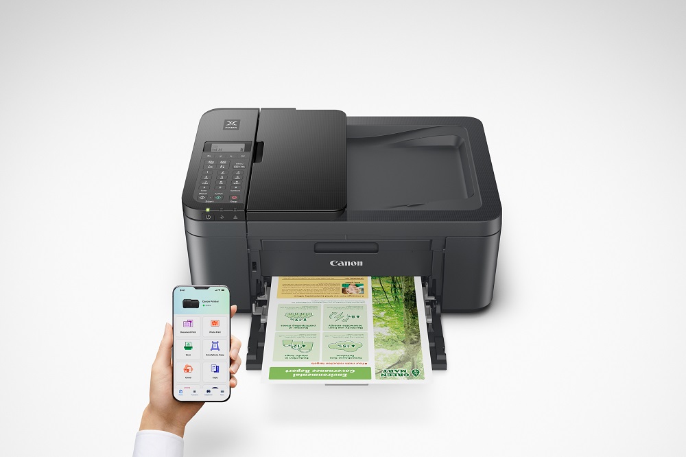 IMPRIMANTE MULTIFONCTION CANON PIXMA TR4755I 4 EN 1    IMPRESSION JET D'ENCRE WIFI   COLORIS NOIR