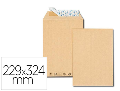 POCHETTE GPV KRAFT 90G C4 229X324MM BOTE 250 UNITS