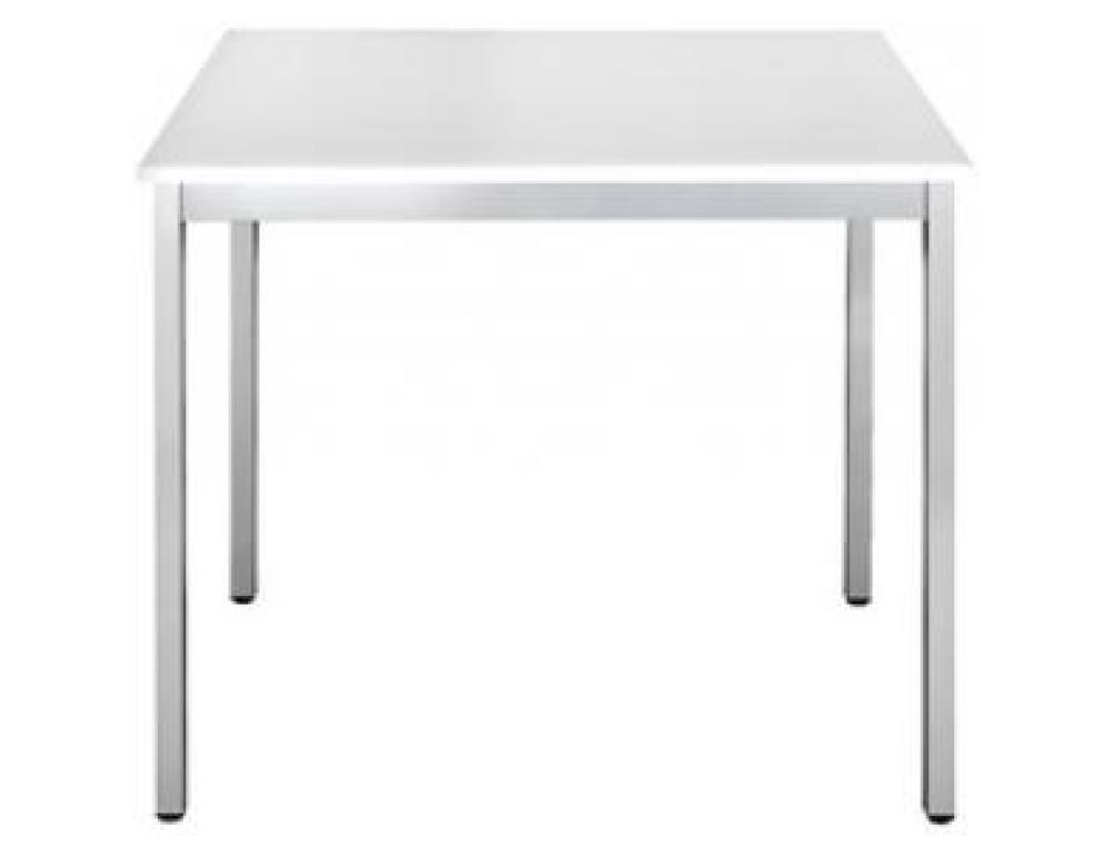 TABLE RECTANGLE 120X60 BL.P.ALTABLE MODULAIRE 4 PIEDS CARRS OU RONDS 120 X 60 - BLANC
