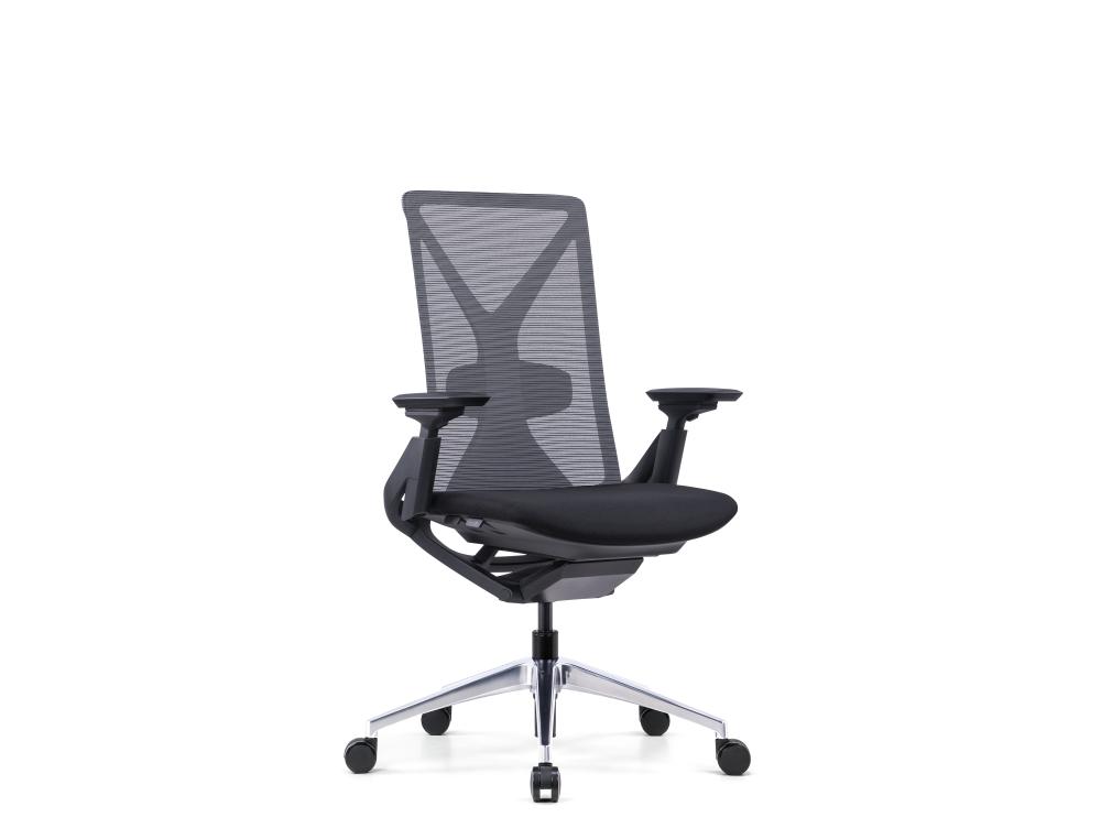 FAUTEUIL ERGONOMIQUE RESILLE 3D NOIR ORTHEZ