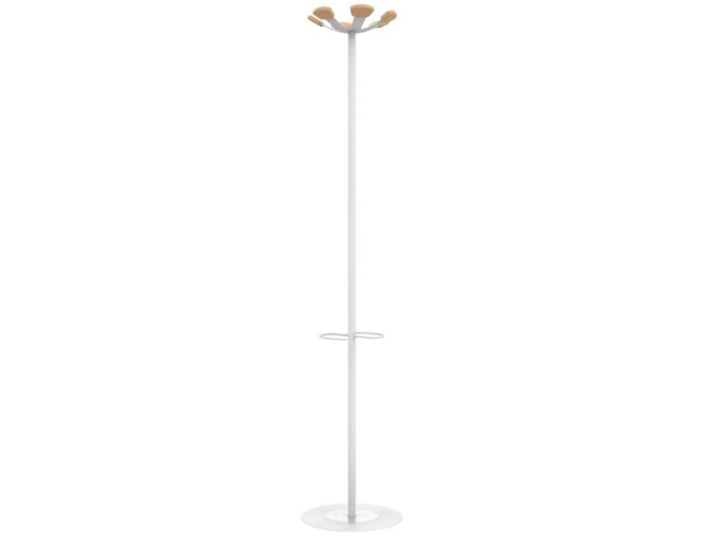 PORTEMANTEAU 6 PATERES UNILUX AURORA BLANC