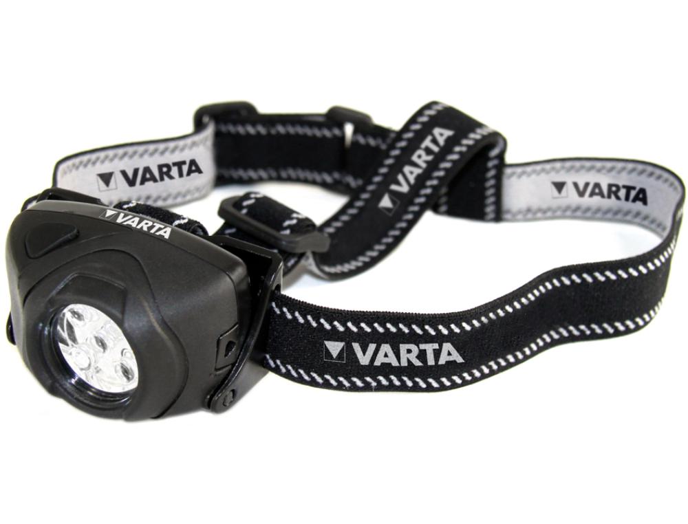 LAMPE FRONTALE VARTA 5 LED 24MLAMPE FRONTALE INDESTRUCTIBLE 5 LED VARTA - 24 M