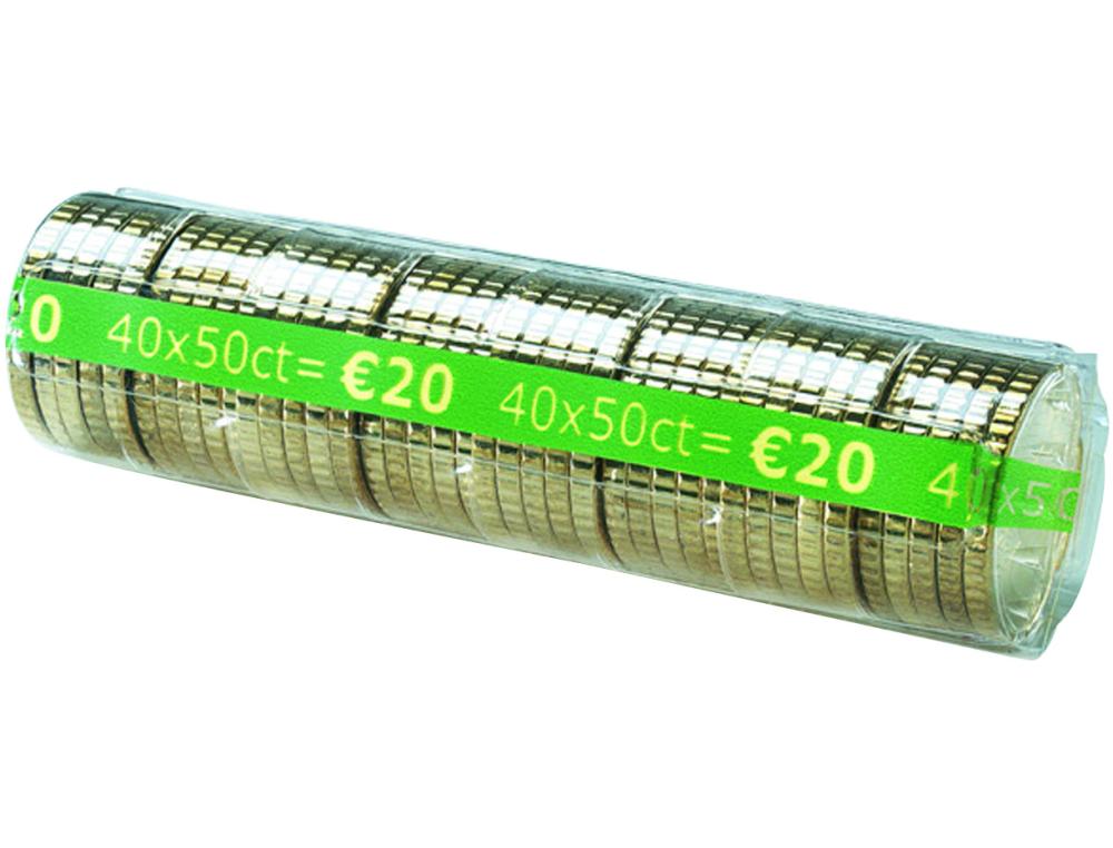 ETUIS MONNAIE 50CTS 40PIECESS/SACHET DE 25 ETUIS A MONNAIE POUR PIECE DE 50 CENTIMES 40 PIECES