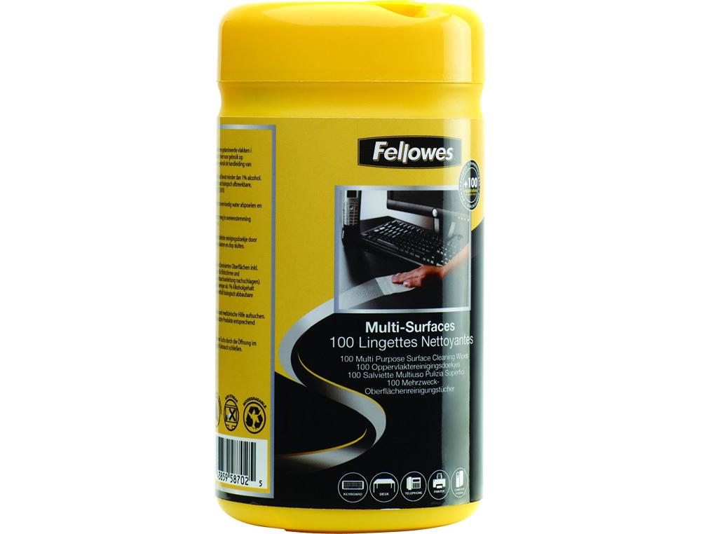 LINGETTES MULTISURFACE BTE 100BOTE DE 100 LINGETTES NETTOYAGE POUR MULTISURFACE