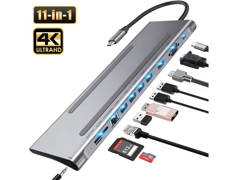 DOCK USB-C ICLICK 11 EN 1 TNB DOCK USB-C ICLICK 11 EN 1 TNB