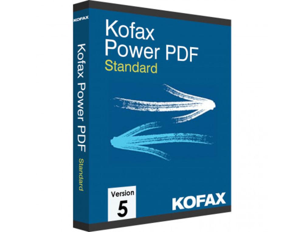 LOG.KOFAX POWER PDF STANDARD LOGICIEL KOFAX POWER PDF STANDARD